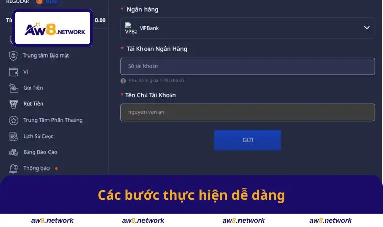 Các bước thực hiện dễ dàng