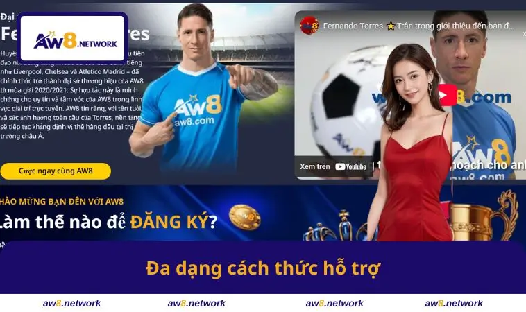 Đa dạng cách thức hỗ trợ
