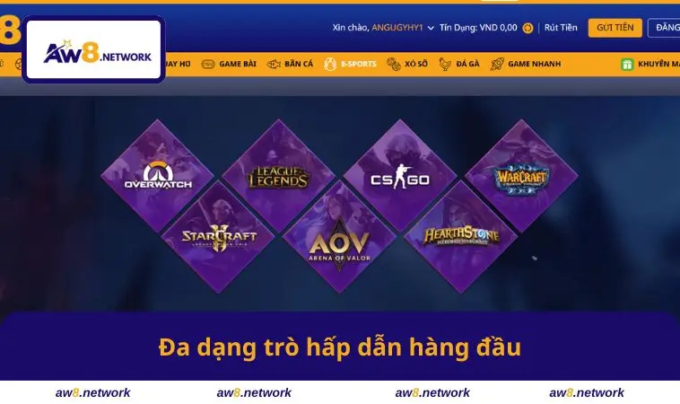 Đa dạng trò hấp dẫn hàng đầu
