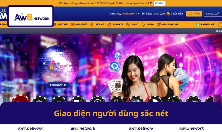 Giao diện người dùng sắc nét