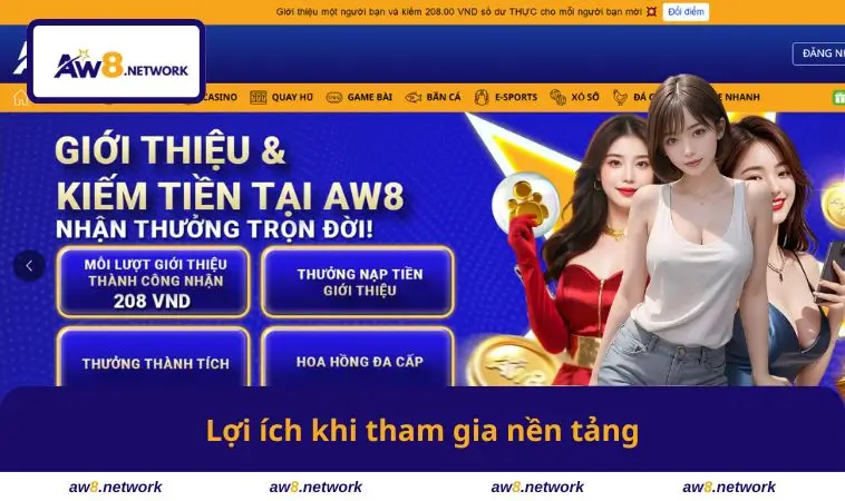 Lợi ích khi tham gia nền tảng