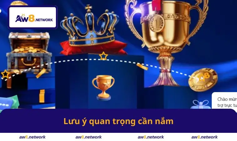Lưu ý quan trọng cần nắm