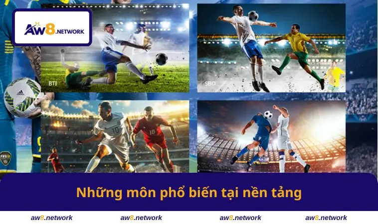 Những môn phổ biến hấp dẫn