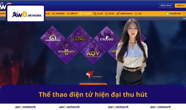 Thể thao điện tử thu hút