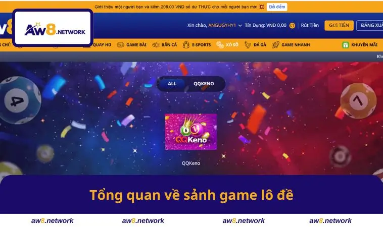 Tổng quan về sảnh game lô đề