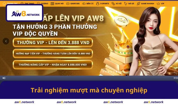 Trải nghiệm mượt, chuyên nghiệp
