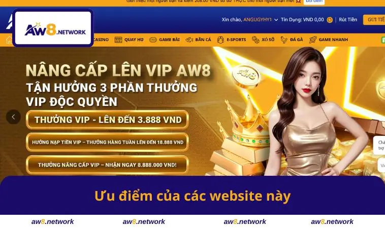 Ưu điểm của các website này