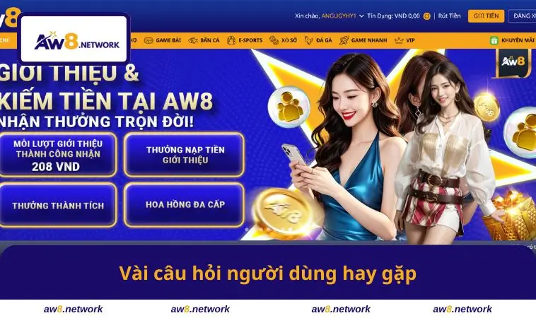 Vài câu hỏi người dùng hay gặp